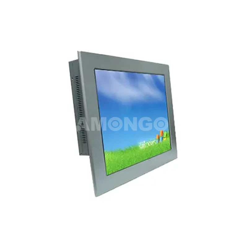 19 inch j1900 resistive touch panel mount industrial panel pc 2