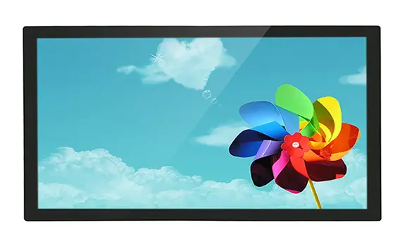 24 inch LCD Monitor With Tempered Glass